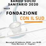 Locandina bando socio sanitario