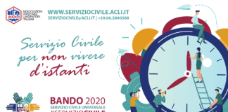 ECCE-DIAMO: il progetto del Servizio Civile delle Acli di Nuoro, 3 posti disponibili