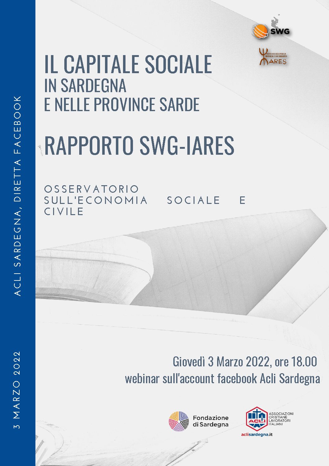 Capitale sociale in Sardegna; come intervenire per accrescerlo?