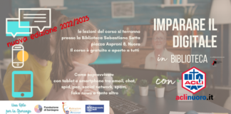 Corso di alfabetizzazione digitale: Imparare il digitale in biblioteca con le ACLI di Nuoro