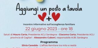 Aggiungi un posto a tavola. Incontro informativo sull’accoglienza familiare