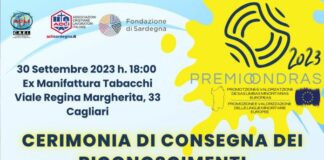 Premio Ondras, sabato la premiazione della seconda edizione