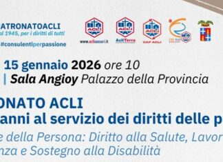 Gli 80 anni del Patronato ACLI di Sassari. Una festa dei diritti e delle persone
